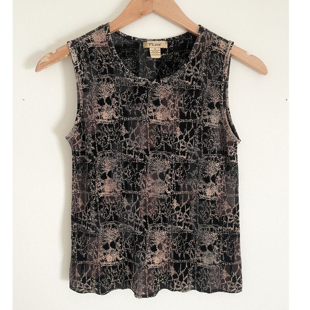 Vintage Accordion Tank Top